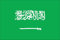 flaggenmeer® Flagge Saudi-Arabien 80 g/m² ca. 60 x 90 cm