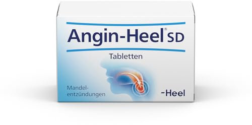 Angin-Heel SD Tabletten von Heel 50 Stück – Unterstützung für Ihr Wohlbefinden bei Halsbeschwerden | Geeignet für Erwachsene und Kinder | Made in Germany