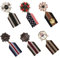 B Baosity 6 Pcs Militär Uniform Medaille Brosche Gothic Pin Unisex Anstecknadeln Geschenk