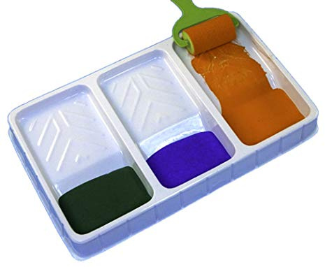Craftplay Bandeja de Rodillo de Pintura con 3 Secciones