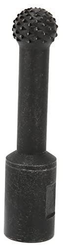 Yuecoom Fraise à lime rotative sphère, mèches de forage à tête sphérique CR-V, accessoires de meuleuse d'angle à gouge à bille pour ébavurage, meulage, polissage(20mm)