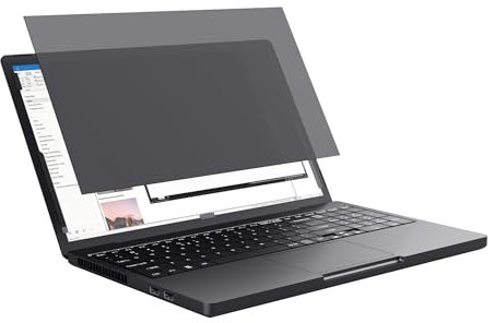 Trust Primo Filtro de Privacidad 14 Pulgadas para Portátil, Protección Antirreflejos y Antiarañazos, Filtro de Luz Azul, Ángulo de Visión 60°, Filtro de Pantalla HP Lenovo DELL ASUS