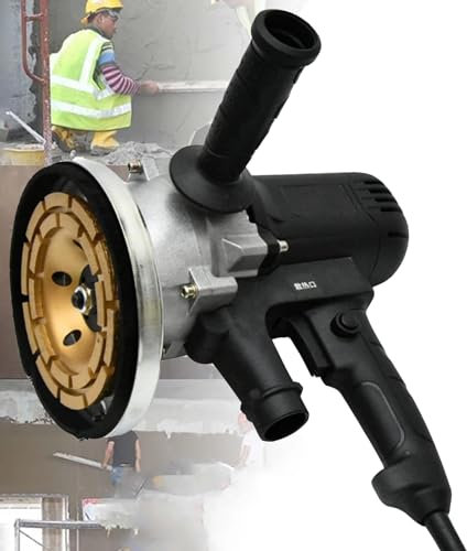 Electric Wall Planing Machine, Self-Suction Wall Planing Machine, Old Wall Renovation Planer Concrete, Wall Grinder 4580W