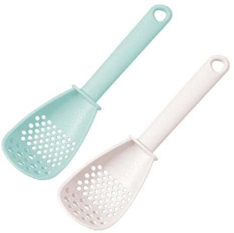 Cucchiaio separatore per uova scanalate, multifunzione, cucchiaio da cucina antiaderente, utensile da cucina multifunzione, resistente al calore, per zuppe