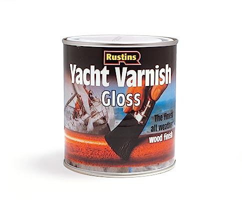 RUSTINS Vernice lucida trasparente per yacht, 500 ml