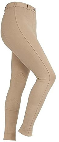 Shires Wessex - Pantaloni da equitazione in beige, per cameriere/bambini 13/14 anni, beige