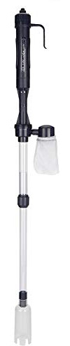 Taidda de Fin d'année Électrique 520L / h télescopique Nettoyeur d'aquarium, Nettoyeur de Sable d'aquarium ménage pour Nettoyer la saleté de l'aquarium pour Aspirer Les déchets