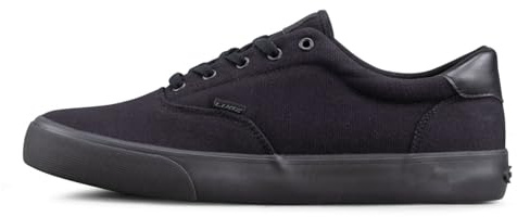 Lugz Men's Flip Fashion Sneaker, Black/Black, 7.5 M US