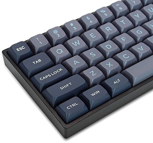 dagaladoo Double Shot PBT-Tastenkappen-Set, benutzerdefinierte Tastatur-Tastenkappen, komplettes Set mit 189 Tasten, ISA-Profil-Tastenkappen für 60%, 65%, 70%, 100% MX-Schalter, mechanische