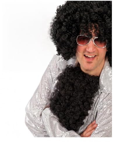 Horror-Shop Tupé Pelo Pecho Negro