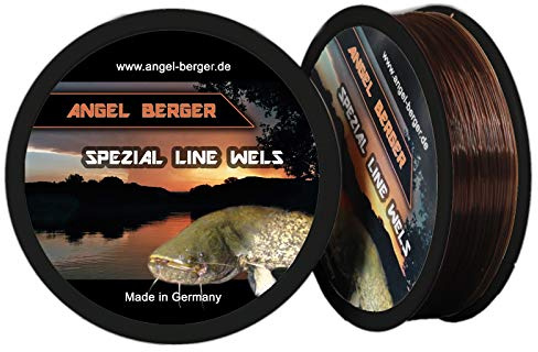 Angel-Berger Spezial Line Angelschnur Zielfischschnur Aal, Forelle, Hecht, Zander, Karpfen, Dorsch, Weissfisch (Wels, 0,50mm / 20,50Kg)
