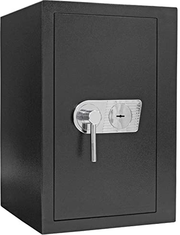 profirst Sigma 65 Armoire Protection de valeur en1 Noir Coffre-fort Acier allié Serrure à clé Résistant au feu