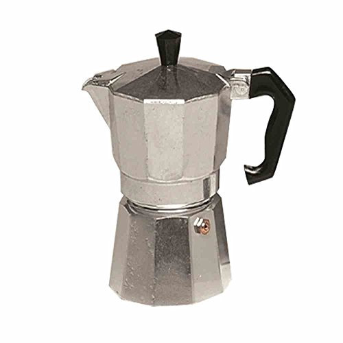 Karl Krüger ITALIANO - Cafetera (Independiente, Manual, Café expreso, Plata, Aluminio, Espresso machine)