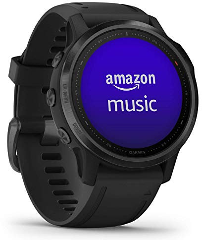 Garmin Fenix 6S Pro, Black Noire avec Bracelet Noir Small