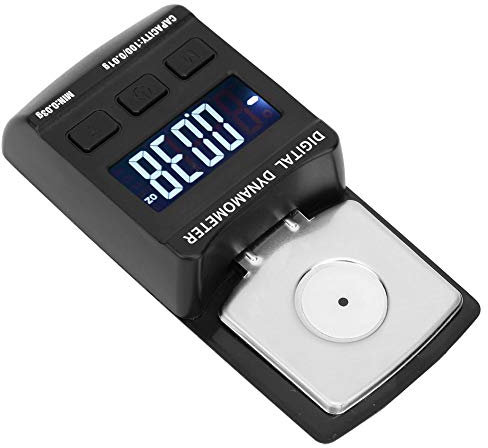 Walfront Tester Scala di Stilo per Giradischi Bilancia 0.01g LCD per Braccio Giradischi Fono Cassetta Musicale