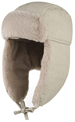 Gisdanchz Coton Chapka Russe Fourrure Enfants Femmes Bonnet Hiver Étanche Détachable Masque Vetement De Chaude Chaud Chapka pour Ski Chapeau Trappeur Ushanka Casquette Ski Kaki