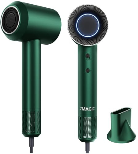 7MAGIC High-Speed Hair Dryer,Green