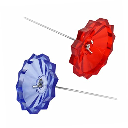 NUOBESTY Soporte Material Plástico y Metal para de 4 Piezas Base Redonda Recibos para Sujetar Notas Pequeñas y Memos Adecuado para Hospitales y Restaurantes