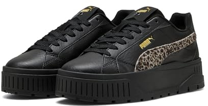 PUMA Karmen II Animal Flair, Zapatillas Mujer, Negro Gris Oscuro, 42 EU