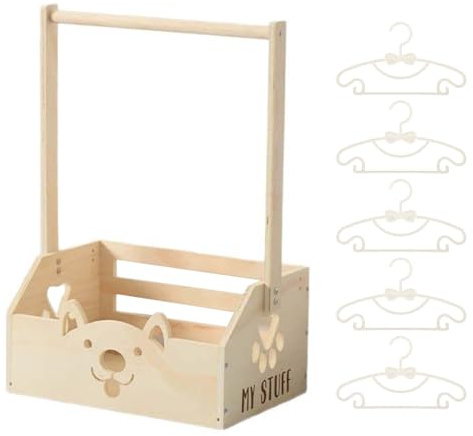 Generisk babykorg gåva med – huskläder och leksaksförvaringskorgar | lådskåp för, säkra badrumsprodukter för barns vård arrangemang 50 x 40 x 20 cm