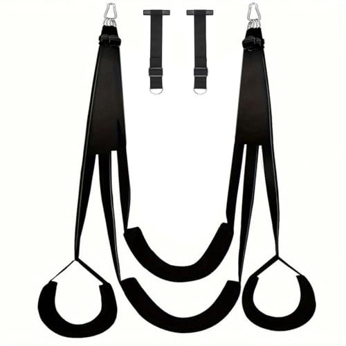 Altalena Sessuale Per Porta Altalena Sessuale Da Porta Per Coppia Donna Compatto e Portatile,black