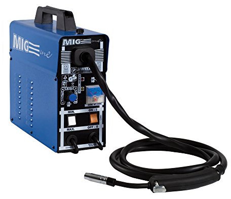 Awelco. Soldadora de hilo continuo sin gas de 95 Ah + accesorios (máscara de soldar 11000)