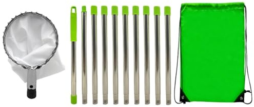 selector de jardín - Pole de Baloncesto, Herramienta de árbol | Mango Largo retráctil, Garra de Captura de Metal más recolector de Frutas de Gran Altura para Uso de Cerezas de nectarina de Cal de