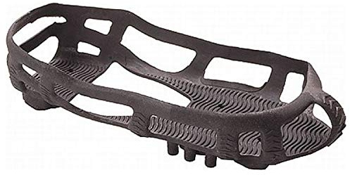 STABILicers Walk Traction Cleat for Walking on Snow and Ice, Black, Large (1 Pair)