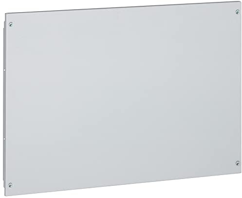 Plastron plein métal à vis - haut. 100mm - 24 modules - pour XL³4000 et XL³800