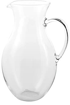H&H 6817615 Brocca Borosilicato Klasik, Vetro, 1.5 lt