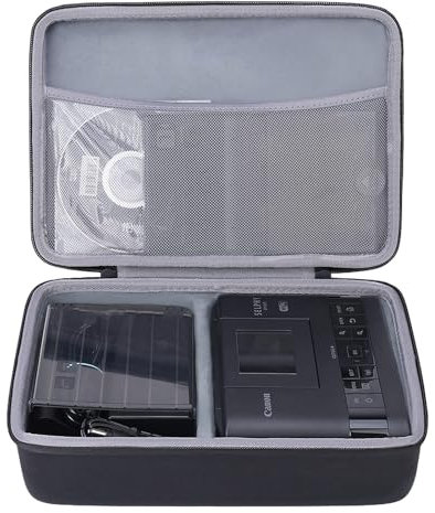 co2CREA Tasche für Canon SELPHY CP1300 / CP1200 / CP1500 Mini Kompakter Fotodrucker Case Schutz-Hülle Etui Tragetasche