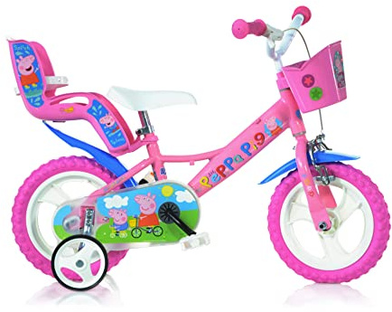 Peppa Pig Babys (Mädchen) Peppa Wutz Fahrrad 3-5 Jahre Kinderfahrrad, Rosa, 12