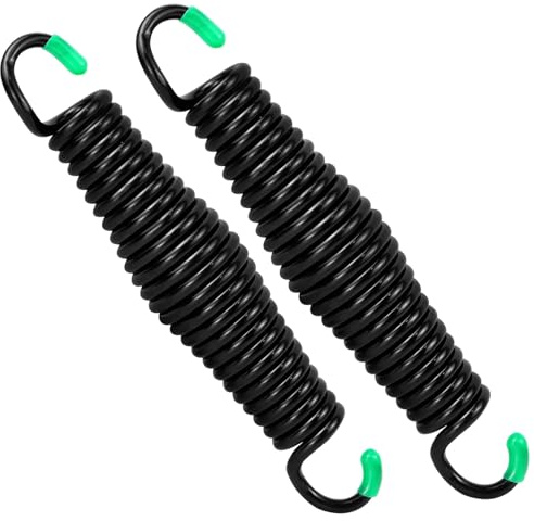 Longads - 2 resortes de columpio para porche de alta calidad, 2 resortes de columpio de porche de alta calidad, capacidad de 1200 libras, resistente a la corrosión,