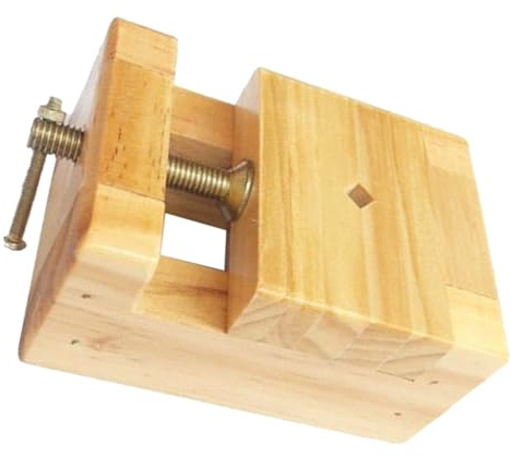 jojofuny Kit para Tallar Sellos Abrazadera de Madera y Base de Piedra, Herramienta Profesional para Tallado Fácil y Preciso en Talleres de Escultura