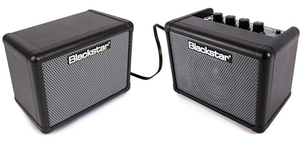Blackstar Fly 3 Pack Batería Portátil para Bajo Mini Amp Guitarra Eléctrica MP3 Line In & Headphone Contiene Fly 3, Fly 103 Bajo, Adaptador de Corriente