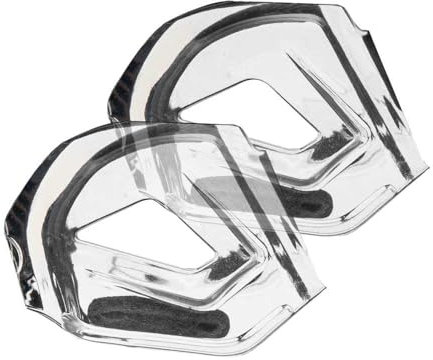 Warrior Krown Ohrenschutz für Hockeyhelme, klein, transparent