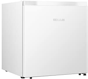 SEVERIN Mini Congelatore con Ripiano in Vetro, Mini Congelatore da Tavolo per Piccole Famiglie, Capacità 31 l, Bianco, GB 8883