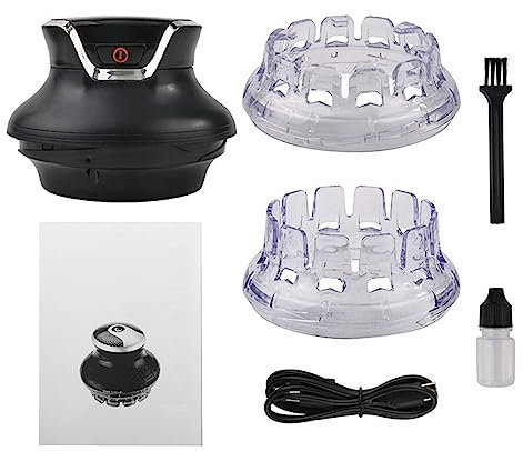 Tondeuse à Cheveux Courte Rotative Petite Tondeuse à Cheveux Rotative sans Fil Numérique à Charge Rapide, Maintenir une Coupe de Cheveux Courte pour Salon à Domicile