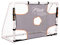 FOOTBALL FLICK Urban Football Target Sheet – 5 zone bersaglio – Rete per allenamento calcio per tiri di rigore – Si adatta a tutte le porte da 1,8 x 1,2 m in uPVC – rimovibile