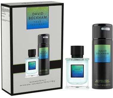 David Beckham, Men's True Instinct Eau de Parfum Gift Set 50 ml and Deodorant 150 ml