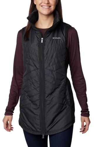 Columbia Women's Mix It Around Long Vest II, Black, Small