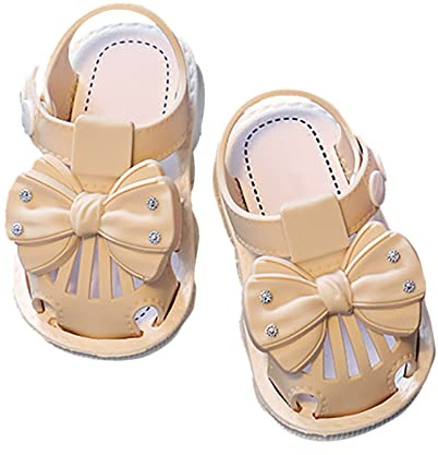 Barnsandaler flickor storlek 25 – lära-gå-sandaler baby sommar rosa promenadskor små storlekar slingor lära-gå-skor hudvänlig bekväma sommarsandaler vackra med fjäril sandaletter