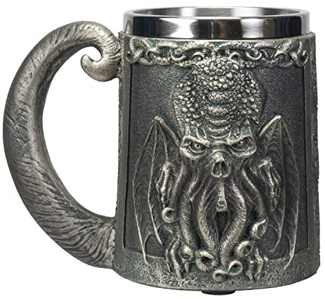 SUMMIT COLLECTION The Call of Cthulhu Sea Monster 16 fl oz Beer Tankard Coffee Mug 5 inch Tall