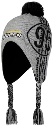 Chapeaushop Bonnet à Pompon Cars McQueen Kids Bonnet pour Enfant Bonnet péruvien