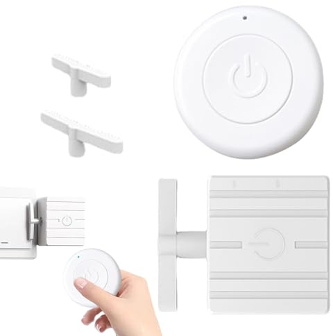 Tasto di controllo remoto Nevalerra, Pulsante a intelligente, pulsante di controllo remoto per spegnere il pulsante wireless Premere con illuminazione durevole, trazione lampada per camere da l