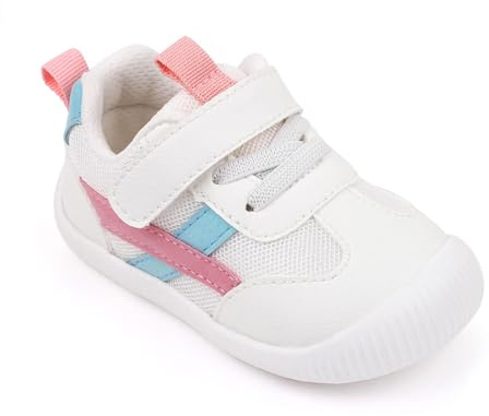 flintronic Zapatillas para Bebé Primeros Pasos, Unisex Zapatillas Bebé Niños, Antideslizante y Suela Suave, EU 19