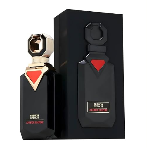 FRENCH AVENUE Amber Empire Parfüm Extrait de Parfum Homme 100 ml I Langanhaltender orientalisch-holziger Herrenduft Amber, Vanille, Zedernholz & Tonkabohne Intensiv, elegant, verführerisch für Männer
