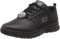 Skechers Damen Sure Track Erath Slip On Sneaker, Black Leather, 38.5 EU