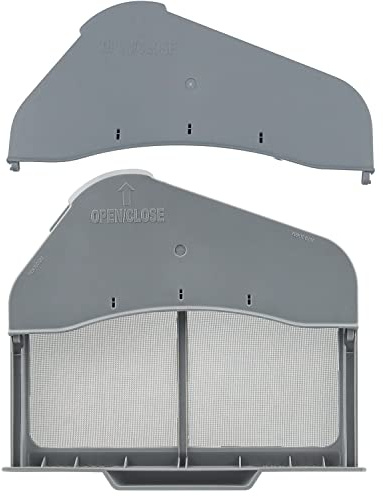 AMI PARTS DC97-16742A Dryer Lint Filter Case Screen & DC61-02610A Lint Filter Case Upgraded Stainless Steel Screen Compatible With Samsung Dryer Replaces AP5306681 PS4221839