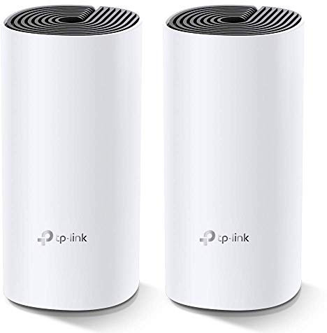 TP-LINK Deco M4 Whole Home Mesh Wi-Fi System, Seamless and Speedy Up To 2800 Sq ft coverage, Work with Amazon Echo/Alexa and IFTTT Pack of 2 (Renewed)